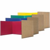 Flipside Color Tri-Fold Study Carrel