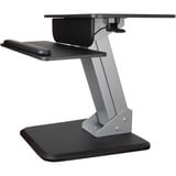 Startechcom Height Adjustable Standing Desk Converter - Sit Stand Desk with One-Finger Adjustment - Ergonomic Desk