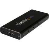 Startechcom Usb 31 Gen 2 (10gbps) Msata Drive Enclosure - Aluminum - Portable Data Storage for Msata and Msata Mini (Half-Size)