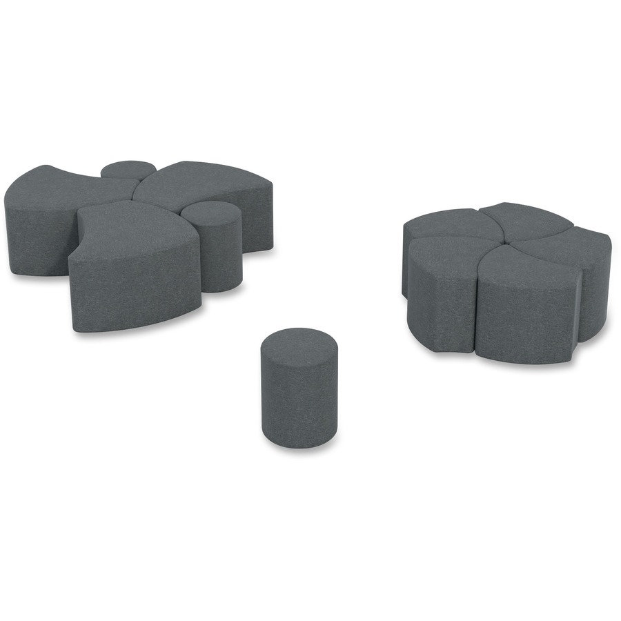 Mooreco Economy Pouf Stool Ottoman - Small