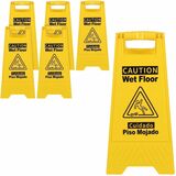 Genuine Joe Universal Graphic Wet Floor Sign