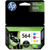 Hp 564 (N9h57fn) Original Inkjet Ink Cartridge - Cyan Magenta Yellow - 3 Pack