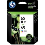 Hp 65 (T0a36an) Original Inkjet Ink Cartridge - Black Tri-Color - 2 Pack