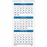 House of Doolittle Three-Month Vertical Academic Wall Calendar
