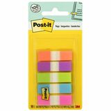 Post-It&Reg Flags in on-the-Go Dispenser - Bright Colors