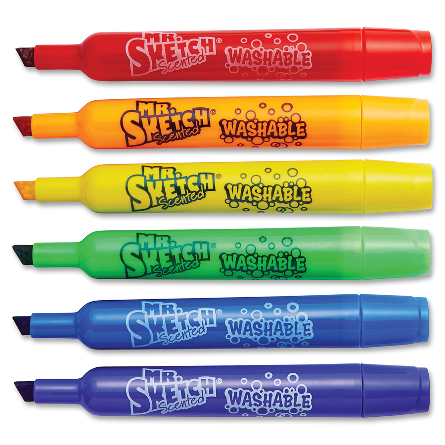 Mr Sketch 6-Count Scented Markers