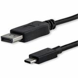 StarTech.com 3.3 ft. (1 m) USB-C to DisplayPort Cable - 4K 60Hz - Black