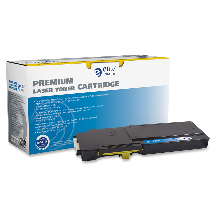 Elite Image Remanufactured High Yield Laser Toner Cartridge - Alternative for Dell 331-8430 - Yellow - 1 Each