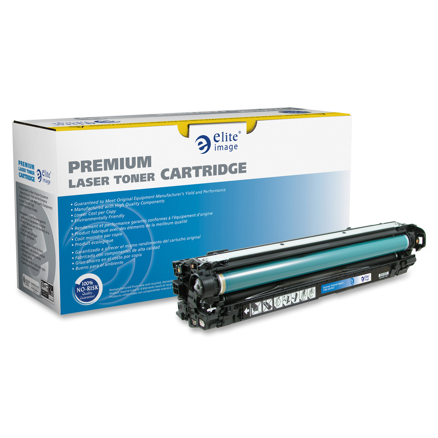 Elite Image Remanufactured Laser Toner Cartridge - Alternative for HP 651A - Black - 1 Each