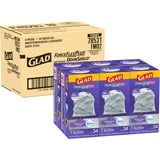 Glad Forceflexplus Tall Kitchen Drawstring Trash Bags