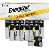 Energizer Industrial Alkaline 9v Battery 12-Packs