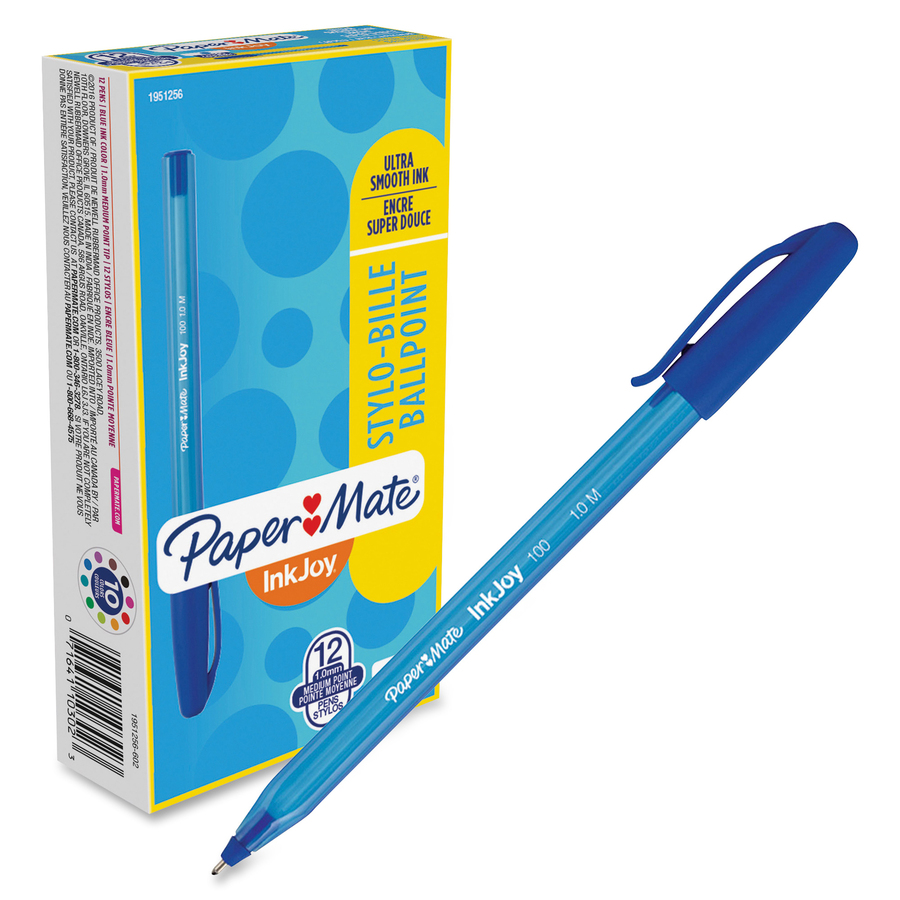 Paper Mate Inkjoy 100 St Ballpoint Stick Pens