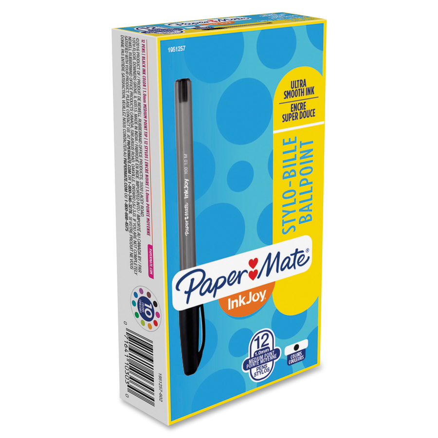 Paper Mate Inkjoy 100 St Ballpoint Stick Pens