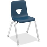 Lorell 14 Seat-Height Stacking Student Chairs