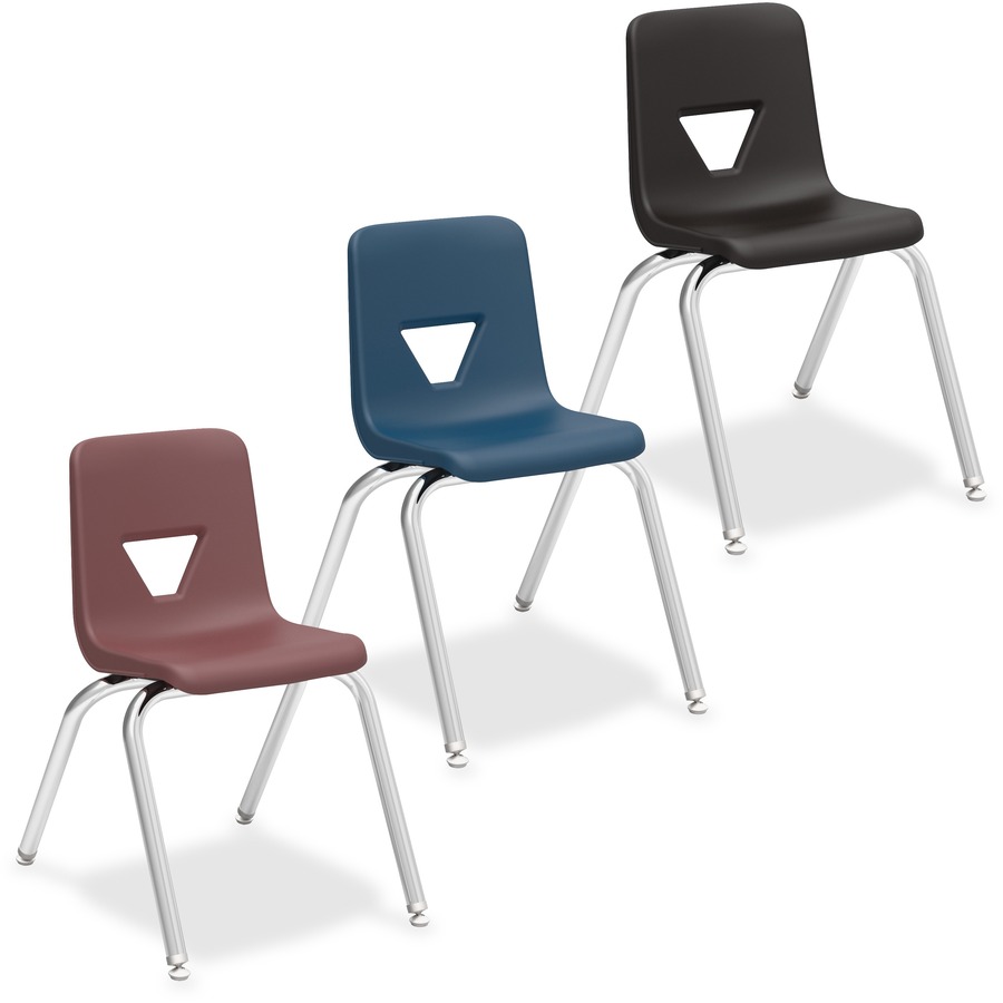 Lorell 16 Seat-Height Stacking Student Chairs