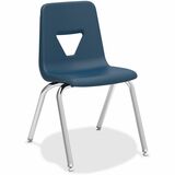 Lorell 18 Seat-Height Stacking Student Chairs