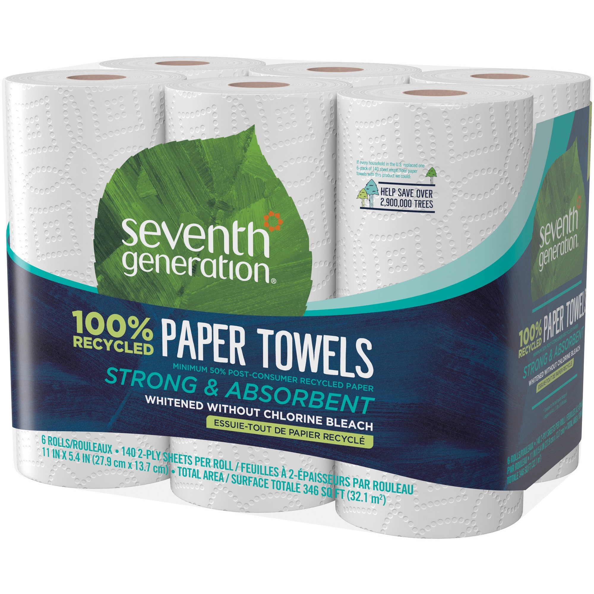 Seventh Generation 100 Recycled Paper Towels