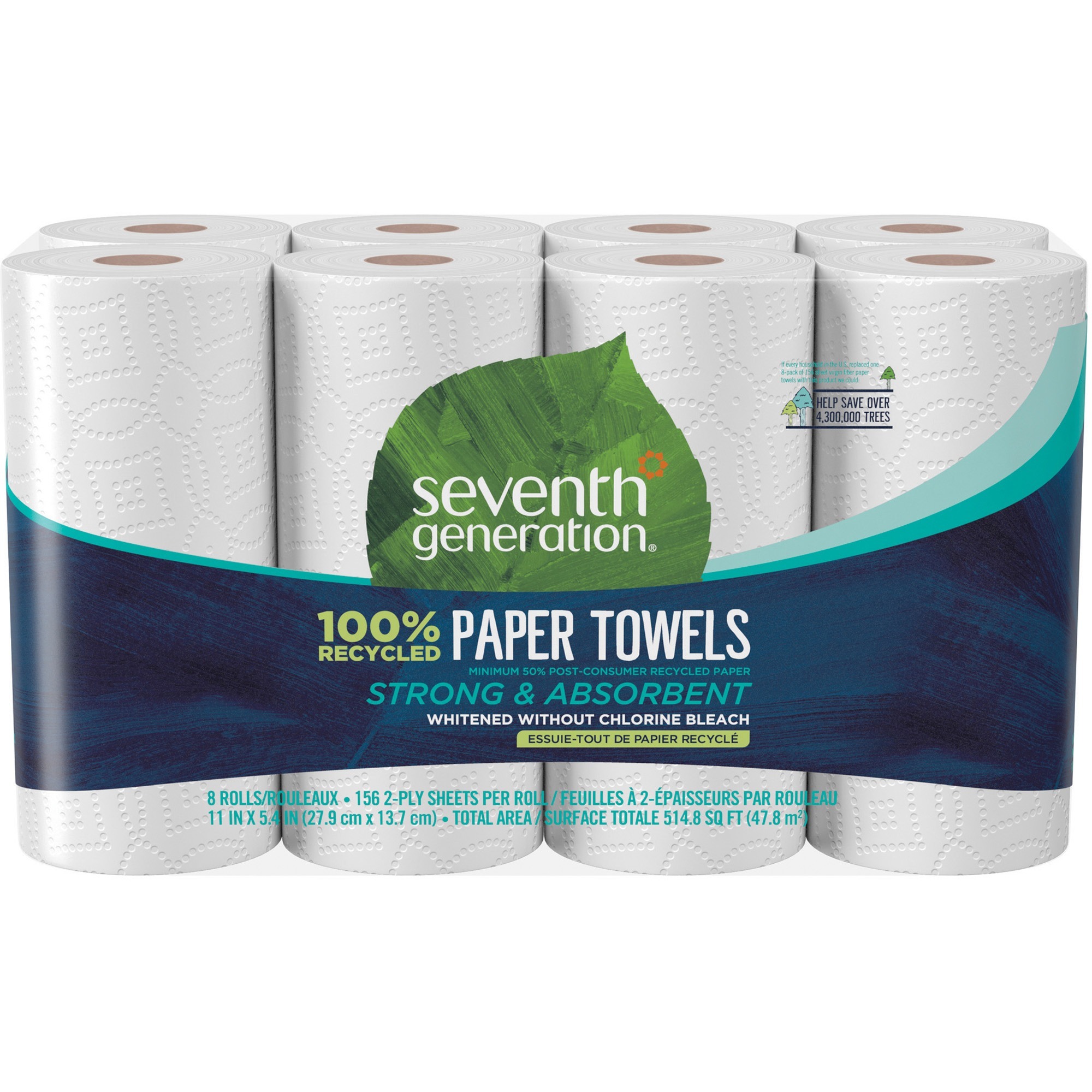 Seventh Generation 100 Recycled Paper Towels