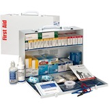 First Aid Only 2-Shelf First Aid Cabinet with Medications - Ansi Compliant