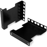 StarTech.com Mounting Adapter Kit for Network Equipment, Server - Black - TAA Compliant