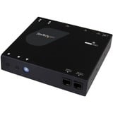 Startechcom Hdmi Video and Usb Over Ip Receiver for St12mhdlanu - Video Wall Support - 1080p