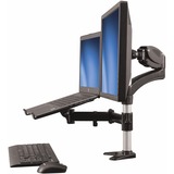 Startechcom Laptop Monitor Stand Computer Monitor Stand Articulating Vesa Mount Monitor Desk Mount for Up to 27(176lb8kg) Displays