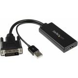 Startechcom Dvi to Hdmi Video Adapter with Usb Power and Audio - Dvi-D to Hdmi Converter - 1080p