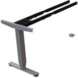 Lorell Sitstand Desk Silver Third-Leg Add-on Kit