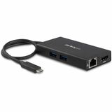 Startechcom Usb-C Multiport Adapter - Usb-C Travel Dock W 4k Hdmi - 60w Pd Pass-Through Gbe 2x Usb-a - Mini Usb Type-C Docking Station