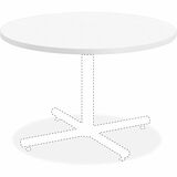 Lorell Hospitality White Laminate Round Tabletop