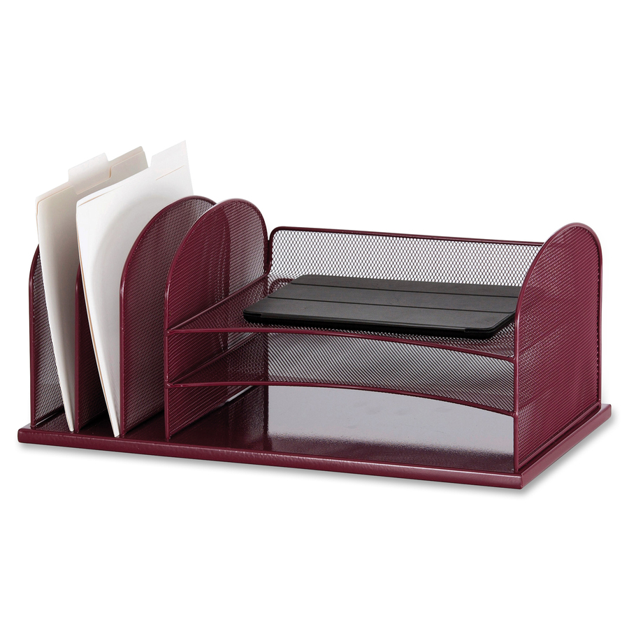 Safco Onyx 3 Tray3 Upright Section Desk Organizer