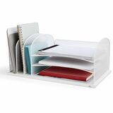 Safco Onyx 3 Tray3 Upright Section Desk Organizer