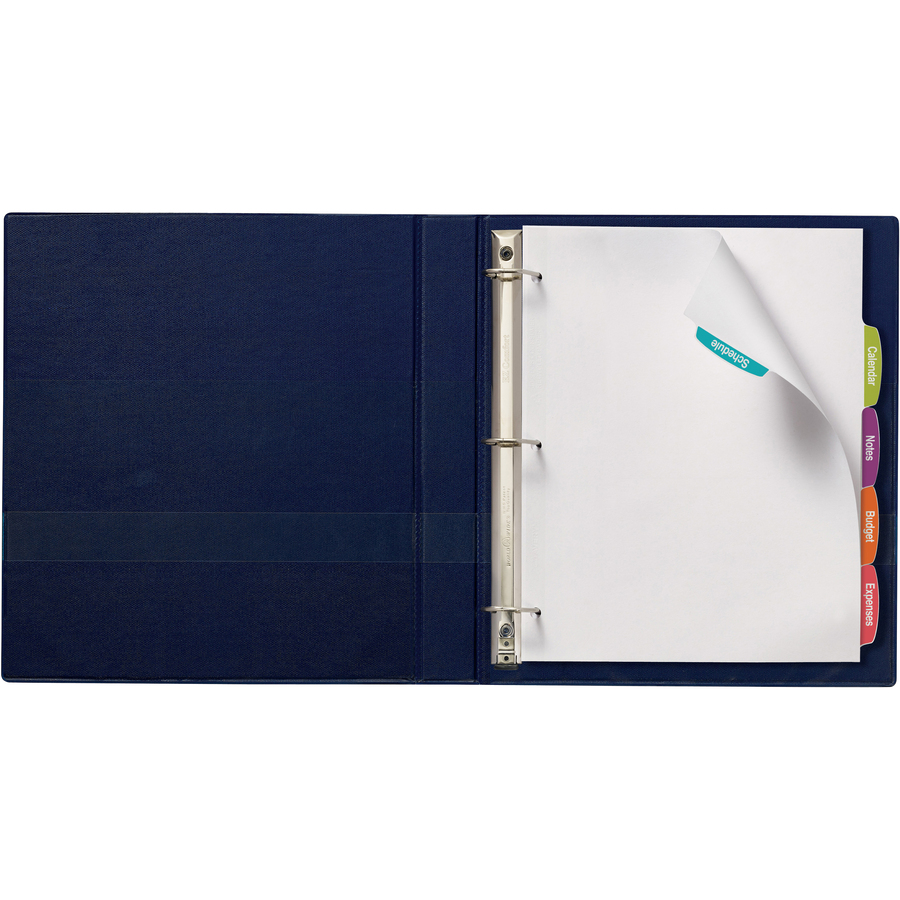Avery&Reg Big Tab Printable White Label Dividers