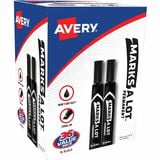 Avery&Reg Marks a Lot Permanent Markers - Large Desk-Style Size