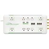 Compucessory Slim 10-Outlet Surge Protector