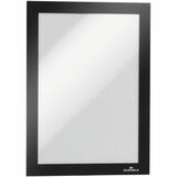 Durable&Reg Duraframe&Reg Self-Adhesive Magnetic Half-Letter Sign Holder