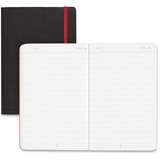 Black N Red Soft Cover Business Notebook
