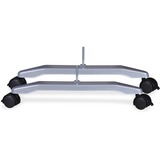 Lorell Fabric Panels Mobile T-Foot Set