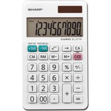Sharp El-377wb 10 Digit Professional Handheld Calculator
