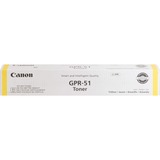 Canon Gpr-51 Original Laser Toner Cartridge - Yellow - 1 Each