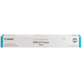 Canon Gpr-53 Original Laser Toner Cartridge - Cyan - 1 Each