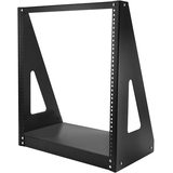 Startechcom 2-Post 12u Heavy-Duty Desktop Server Rack Small Open Frame 19in Network Rack for Homeoffice It Equipment Taa Compliant