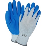 Safety Zone Bluegray Coated Knit Gloves