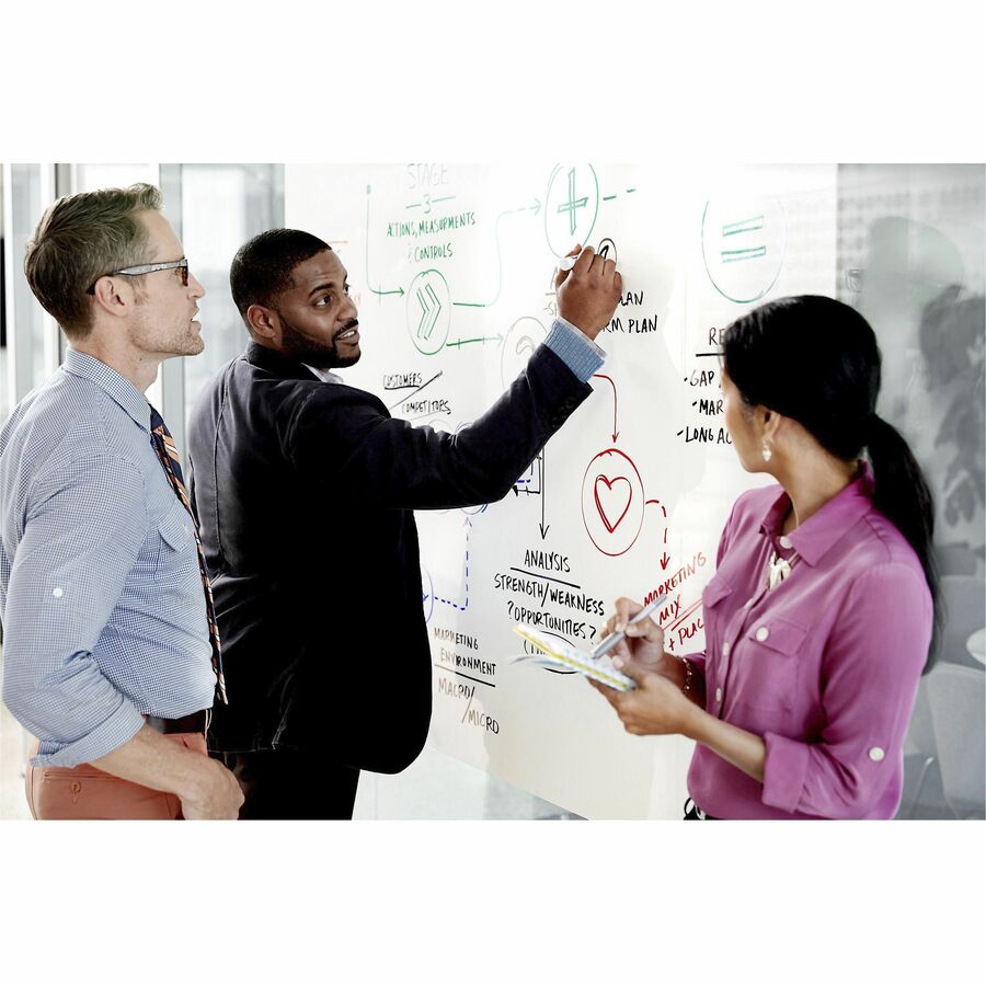 Post-It&Reg Super Sticky Dry-Erase Surface