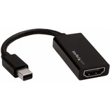 Startechcom Mini Displayport to Hdmi Adapter Active Mini Dp 14 to Hdmi 20 Video Converter for Monitordisplay 4k 60hz Mdp to Hdmi