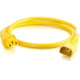 C2g 10ft 14awg Power Cord (Iec320c14 to Iec320c13) - Yellow