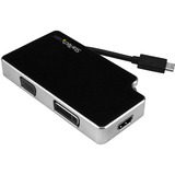 Startechcom Usb C Multiport Adapter - Uhd 4k - Usb C to Vga Dvi Hdmi - Usb C Adapter