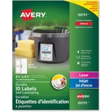 Avery&Reg Easy Align(R) Self-Laminating Id Labels Permanent Adhesive 3-12 X 4-12 10 Labels (00751)