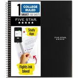 Five Star College Ruled 1-Subject Notebook