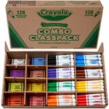 Crayola 8-Color Crayonsmarkers Combo Classpack
